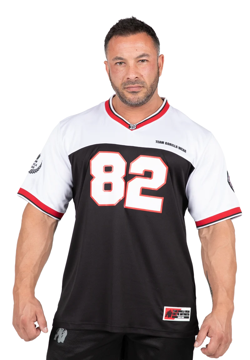 Trenton Football Jersey - Black/White