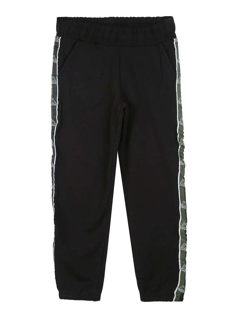 Completo tuta da ragazzo 2 pezzi full zip con cappuccio e interno in caldo cotone - nero