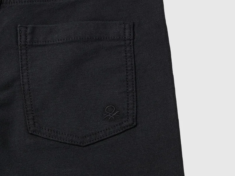 Jogginghose aus Baumwollmischung mit Kordelzug