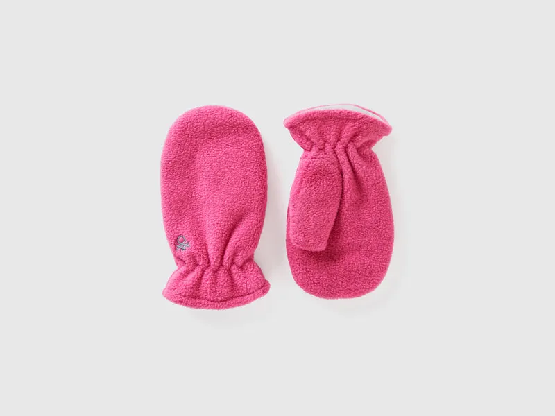 Gefütterte Fäustlinge aus Fleece