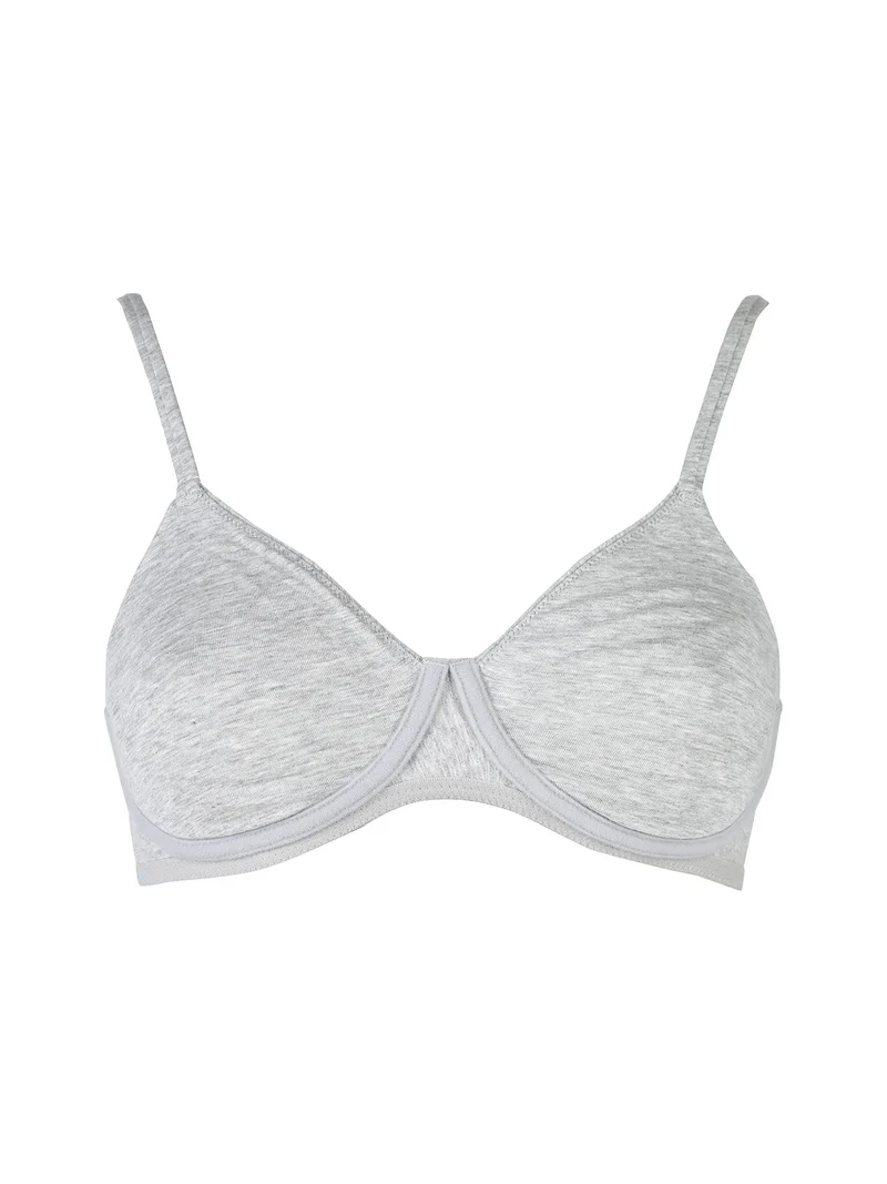 FUNKY 853 Reggiseno a triangolo sfoderato - grigio