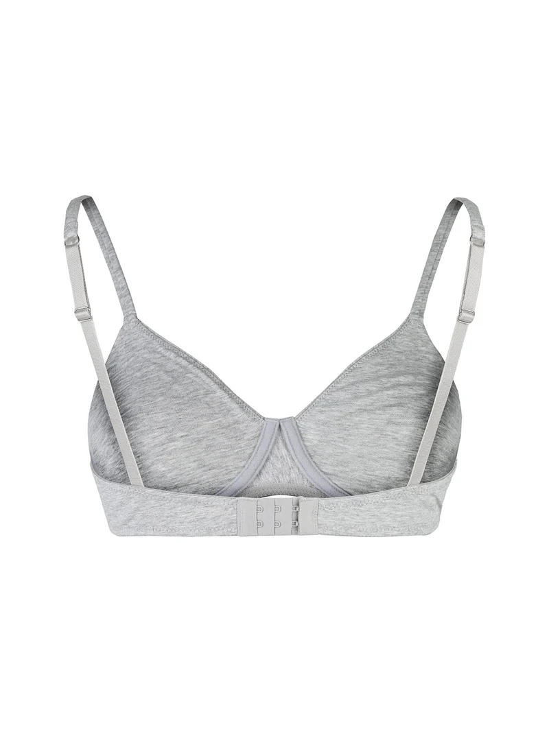 FUNKY 853 Reggiseno a triangolo sfoderato - grigio
