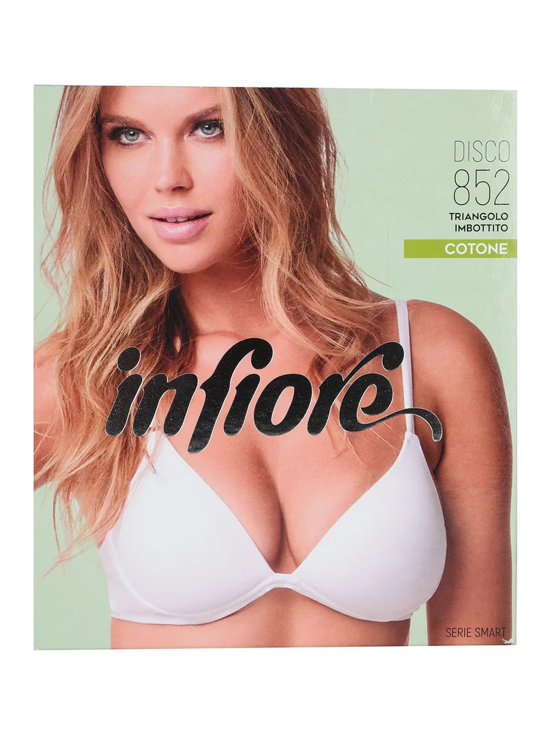 Reggiseno a triangolo in cotone DISCO coppa B - grigio