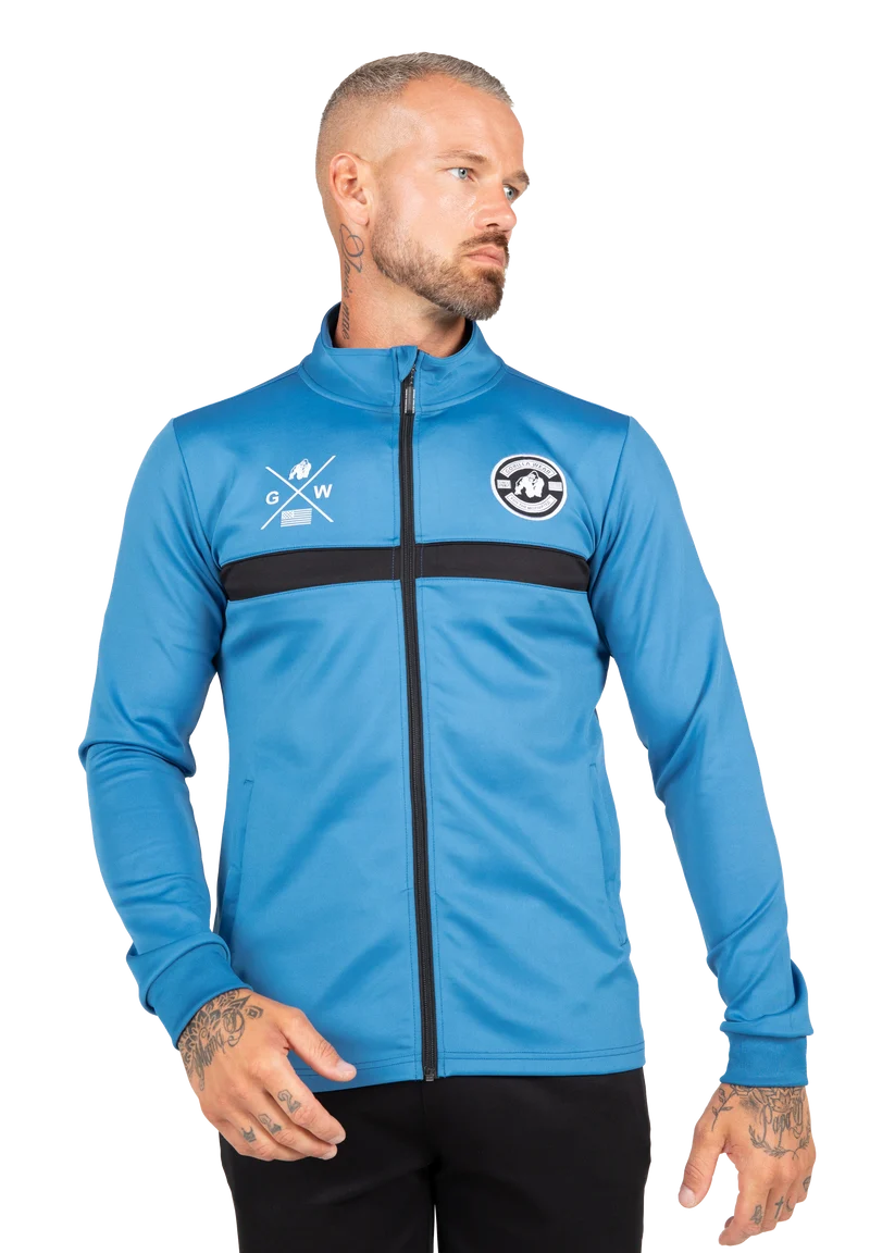 Vernon Track Jacket - Blue