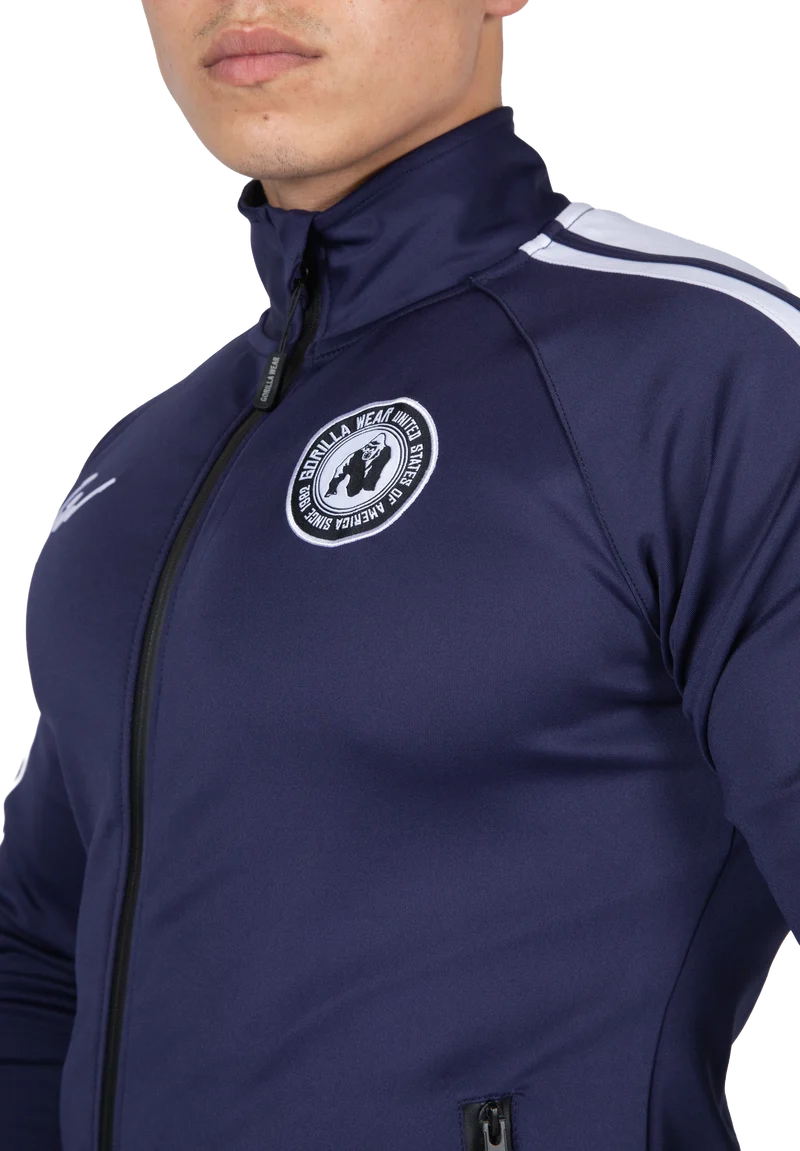 Stratford Track Jacket - Navy
