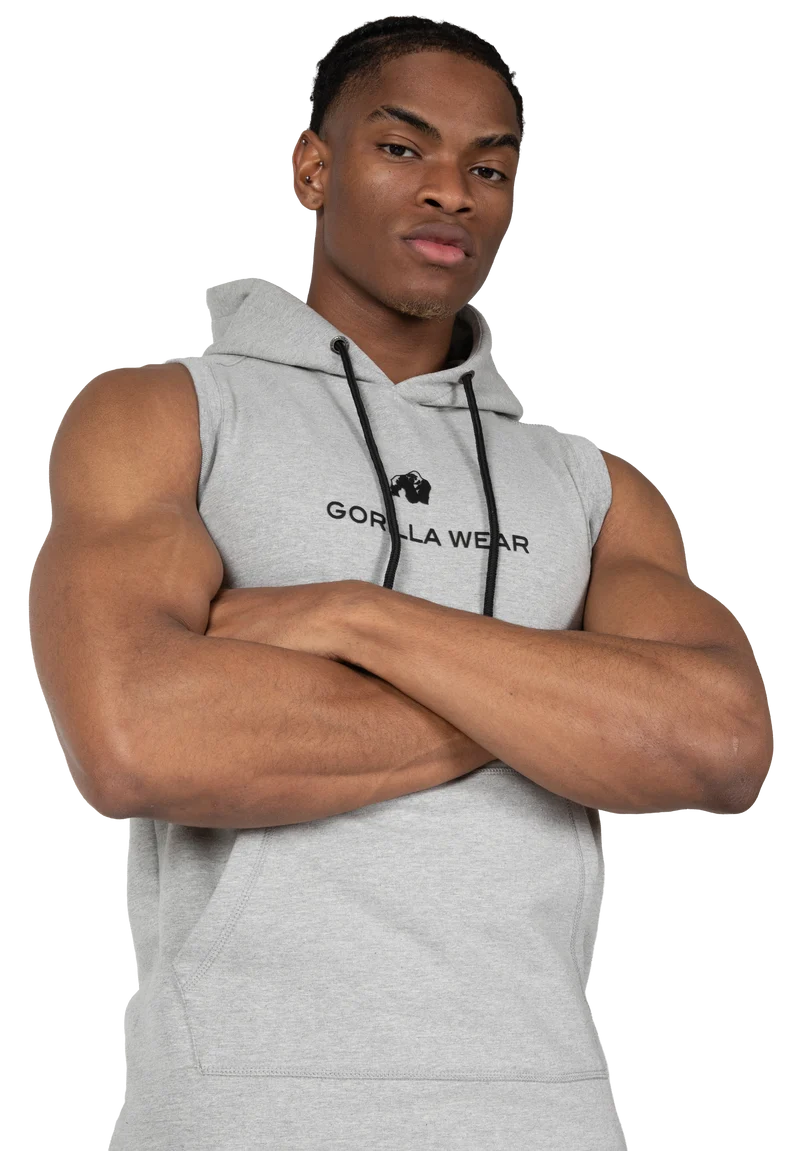 Lincoln Sleeveless Hoodie - Gray