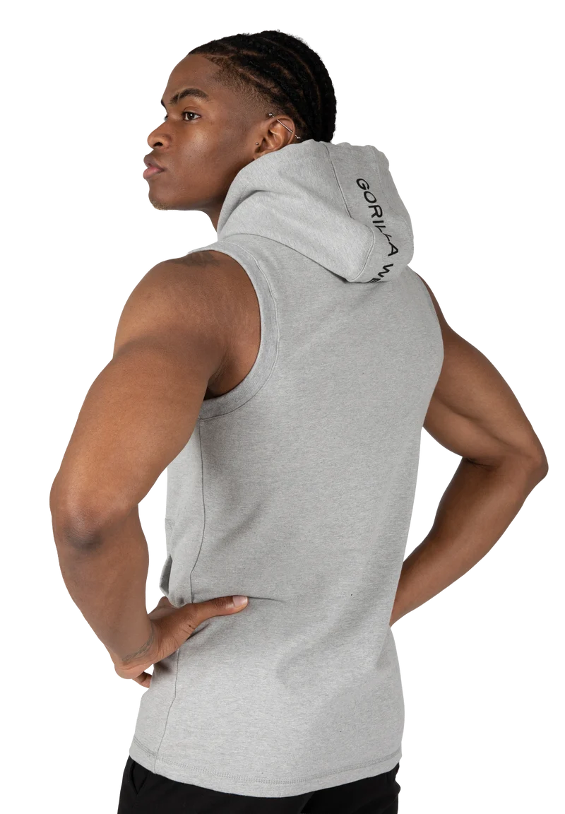 Lincoln Sleeveless Hoodie - Gray