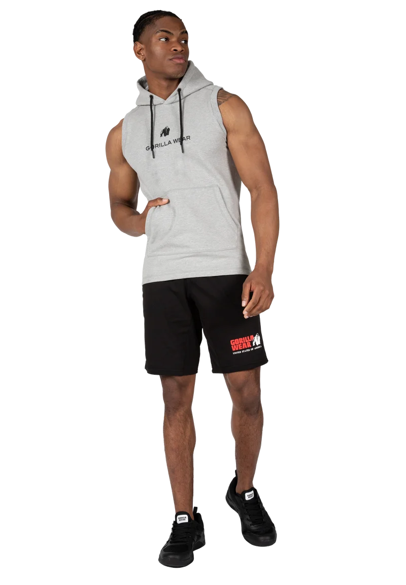 Lincoln Sleeveless Hoodie - Gray
