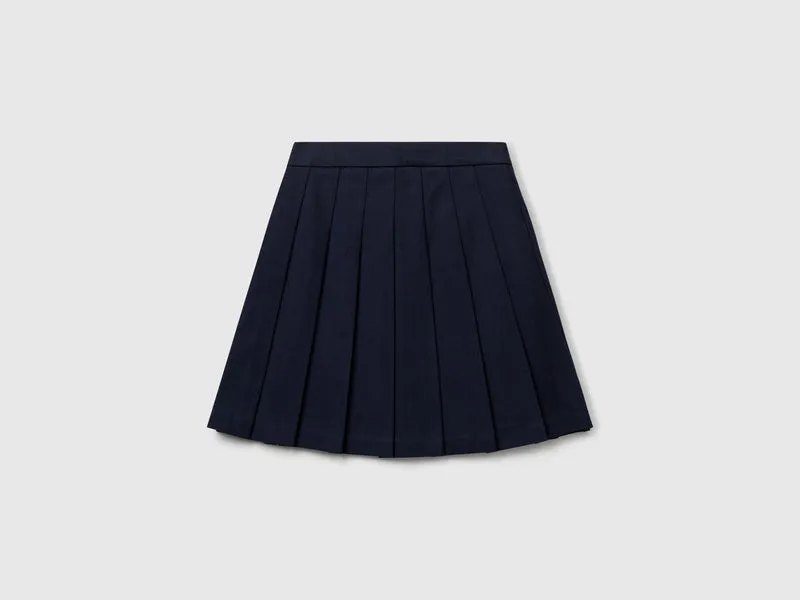 Faltenrock aus Flanell