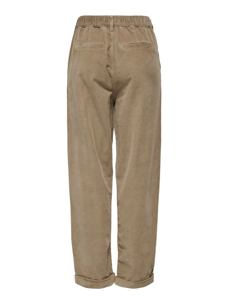 ONLFLORA MW ELA CORD CAROT PANT PNT NOOS