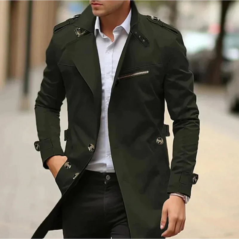 Elegant Men's Trenchcoat