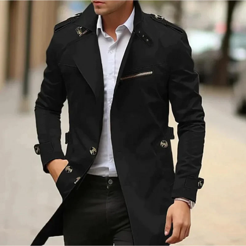 Elegant Men's Trenchcoat
