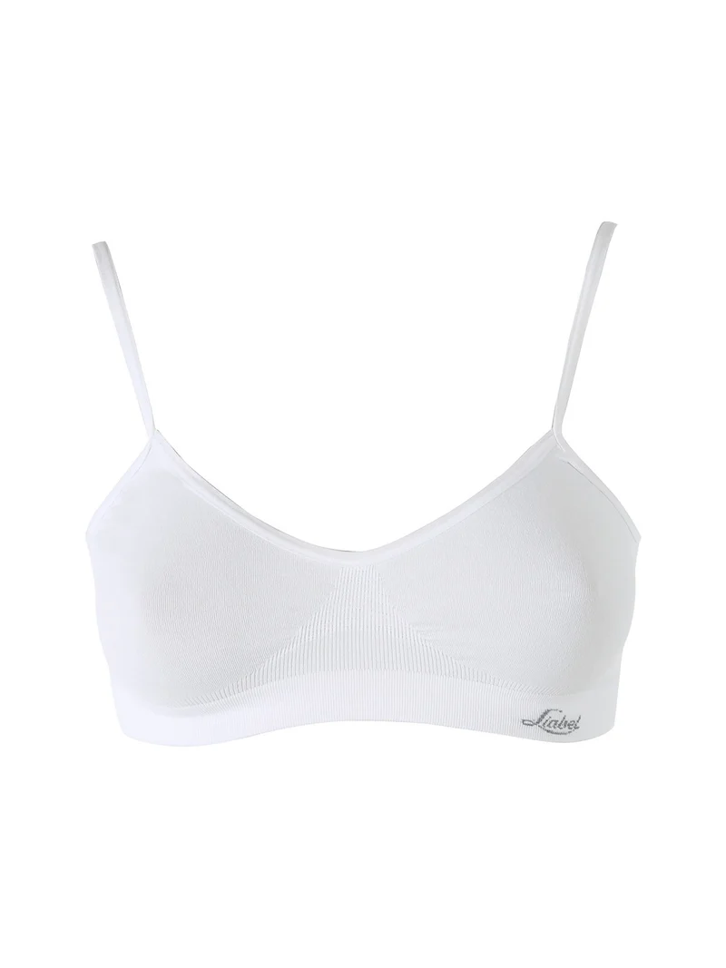 Brassiere donna in microfibra - bianco