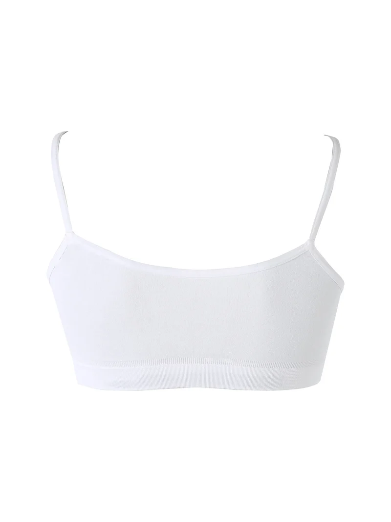 Brassiere donna in microfibra - bianco