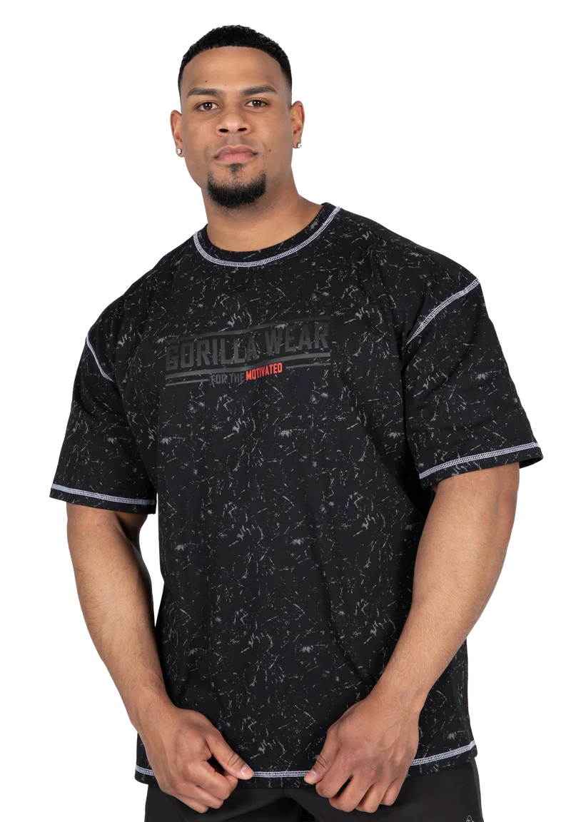 Saginaw Oversized T-Shirt - Washed Black