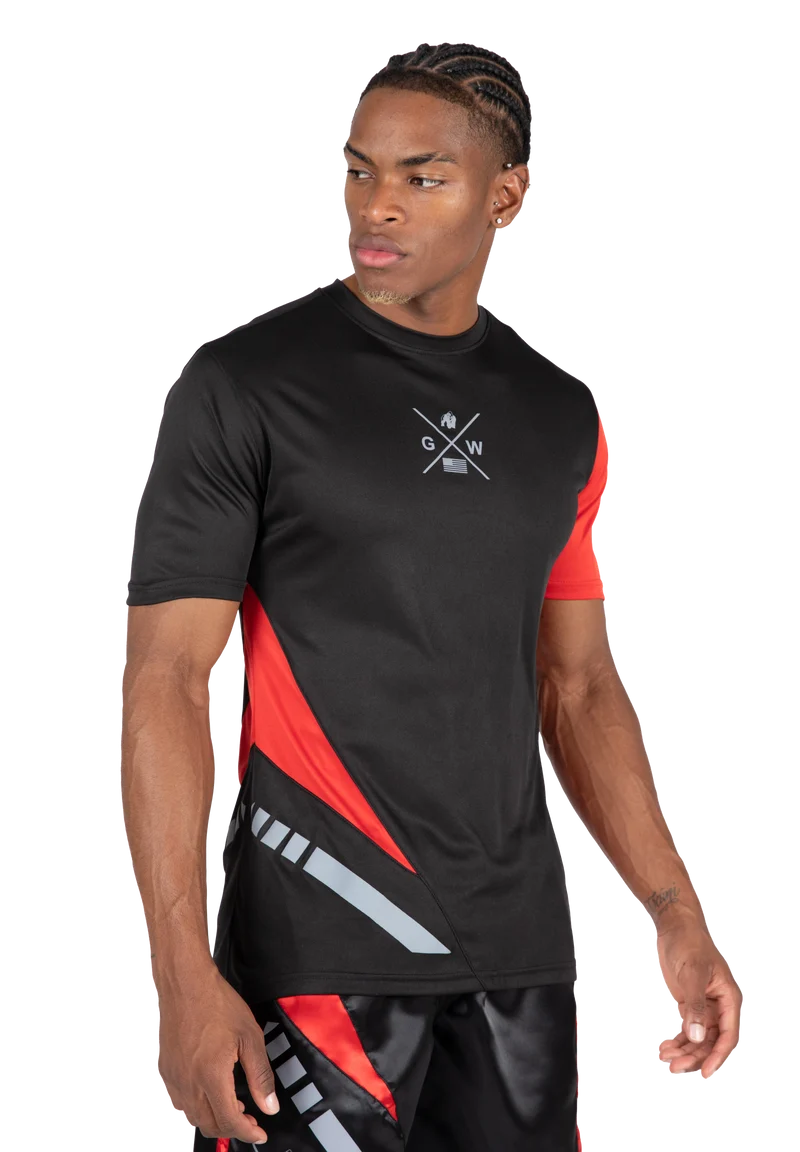 Hornell T-Shirt - Black/Red