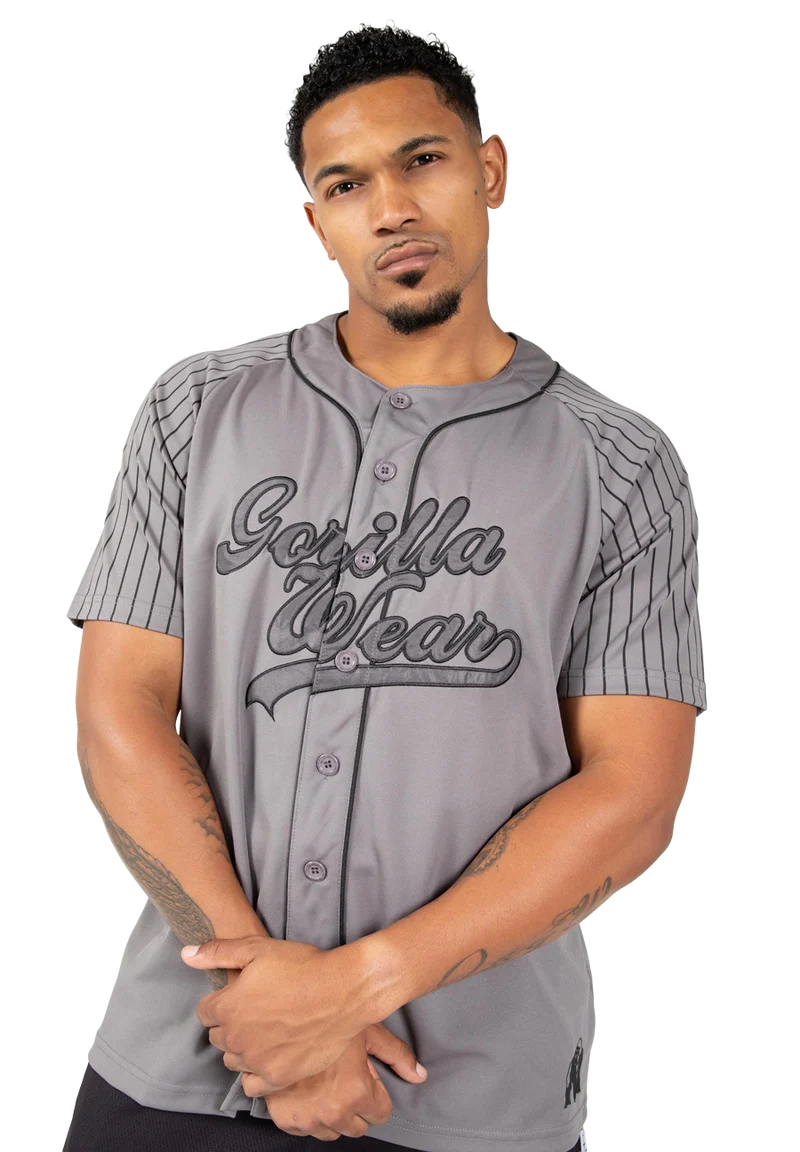 82 Baseball Jersey - Gray