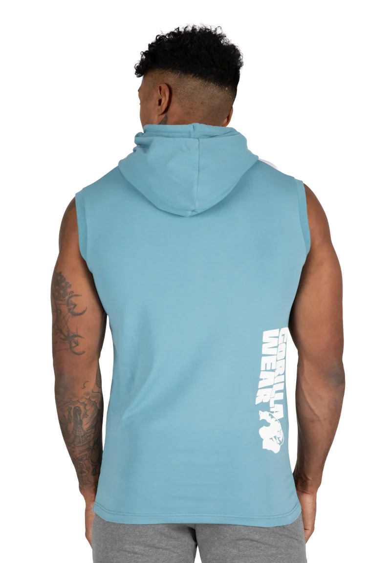 Oswego S/L Hooded T-Shirt - Blue