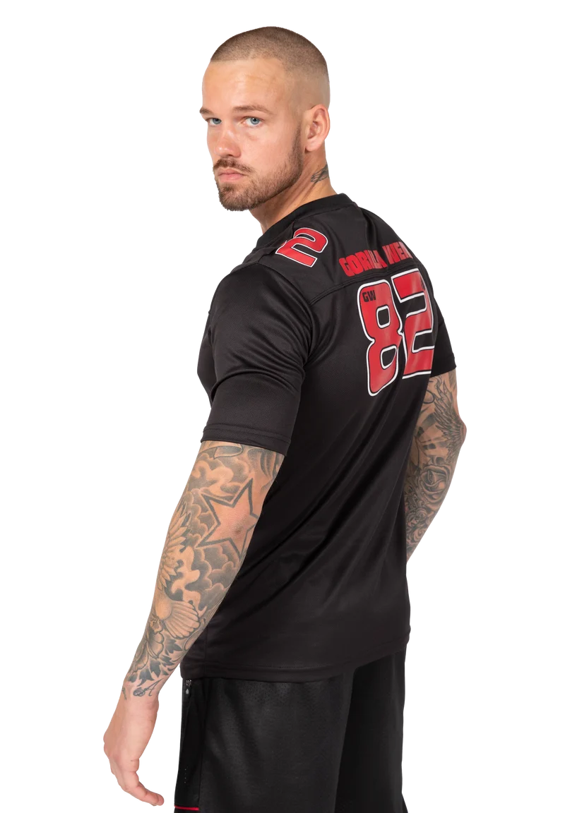 Fresno T-Shirt - Black/Red