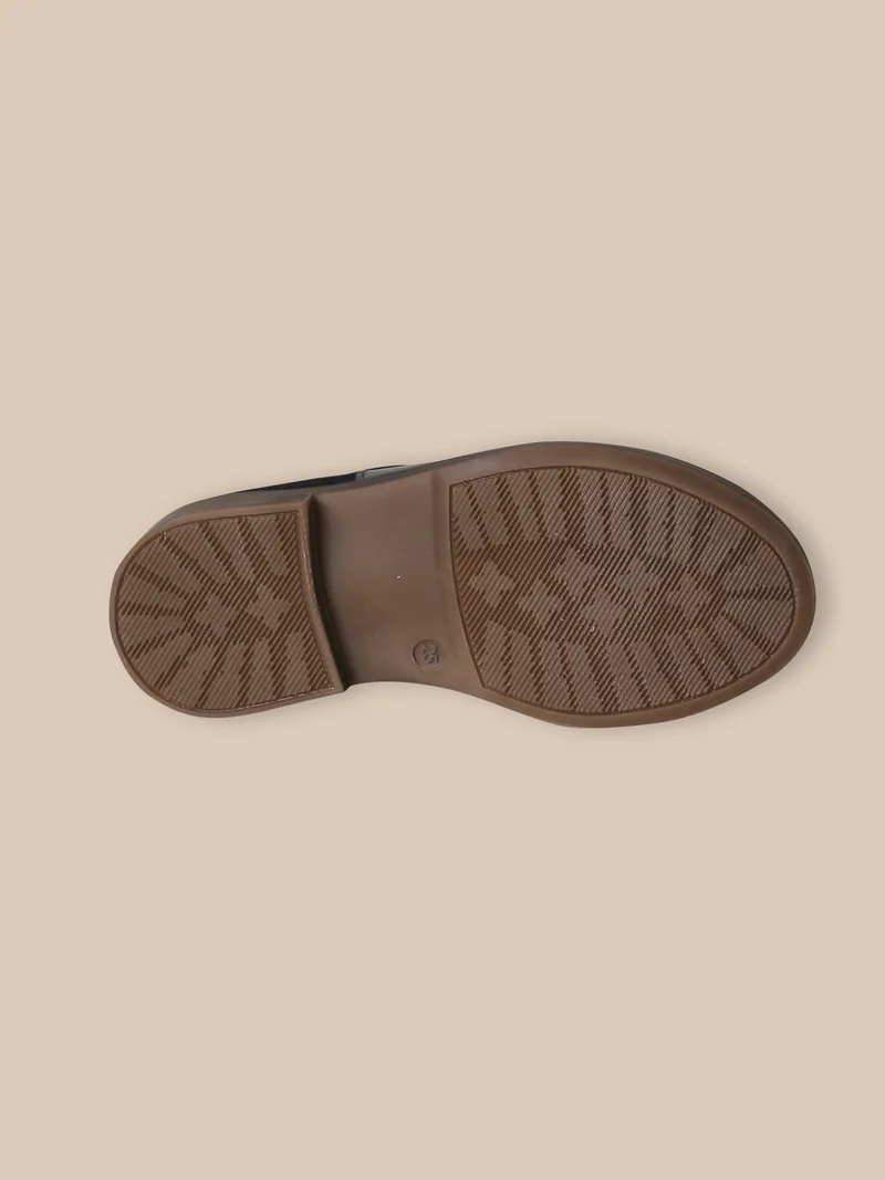 Mädchen-Boots mit Lederflechtung