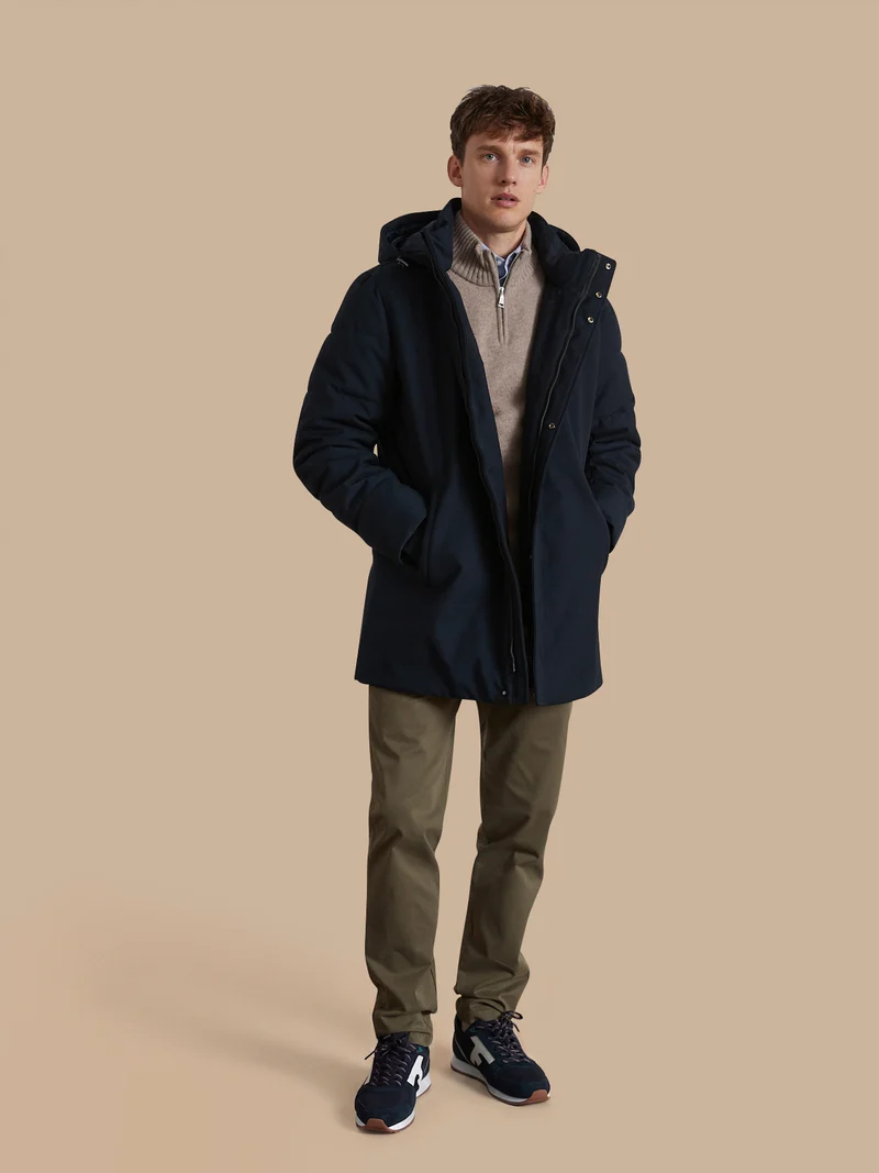 Herren-Parka mit Innenfutter