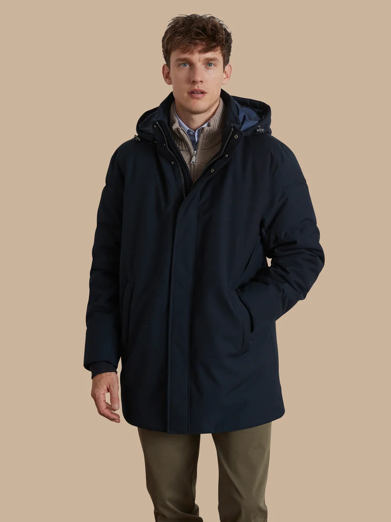 Herren-Parka mit Innenfutter