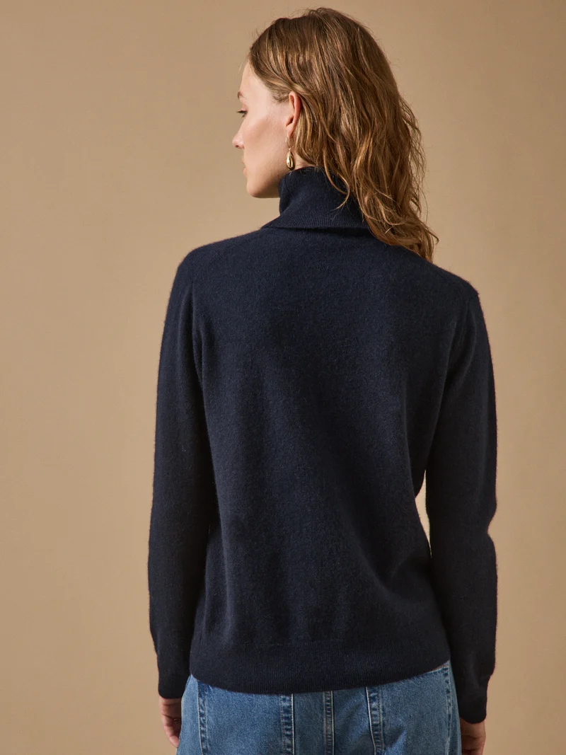 Damen-Rollkragenpullover - Cashmere-Kollektion