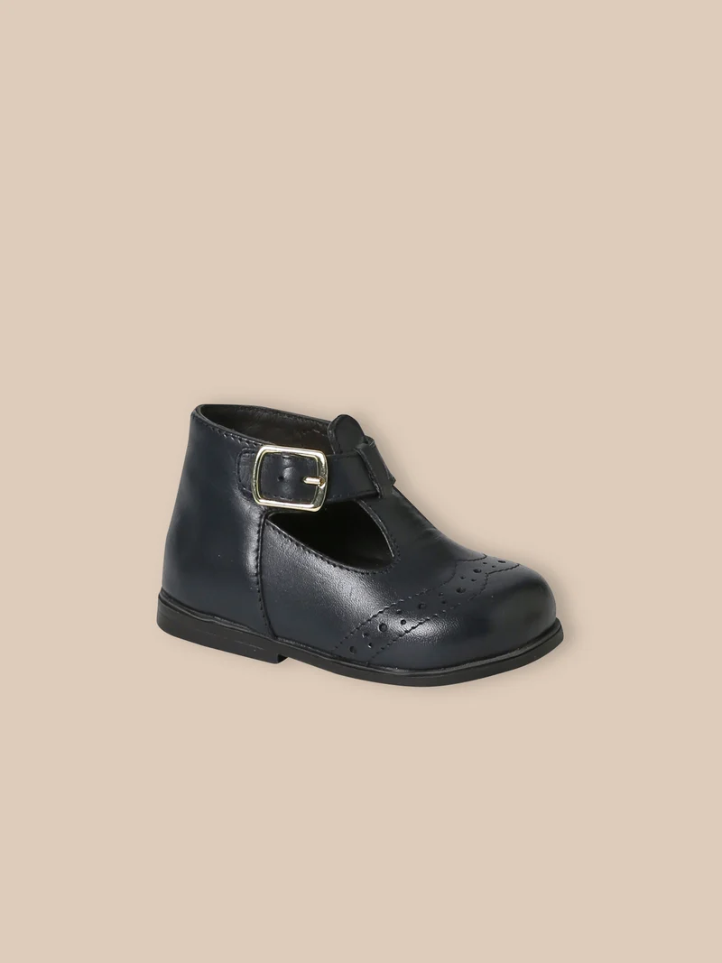 Babyschuhe, Mary Janes, Leder
