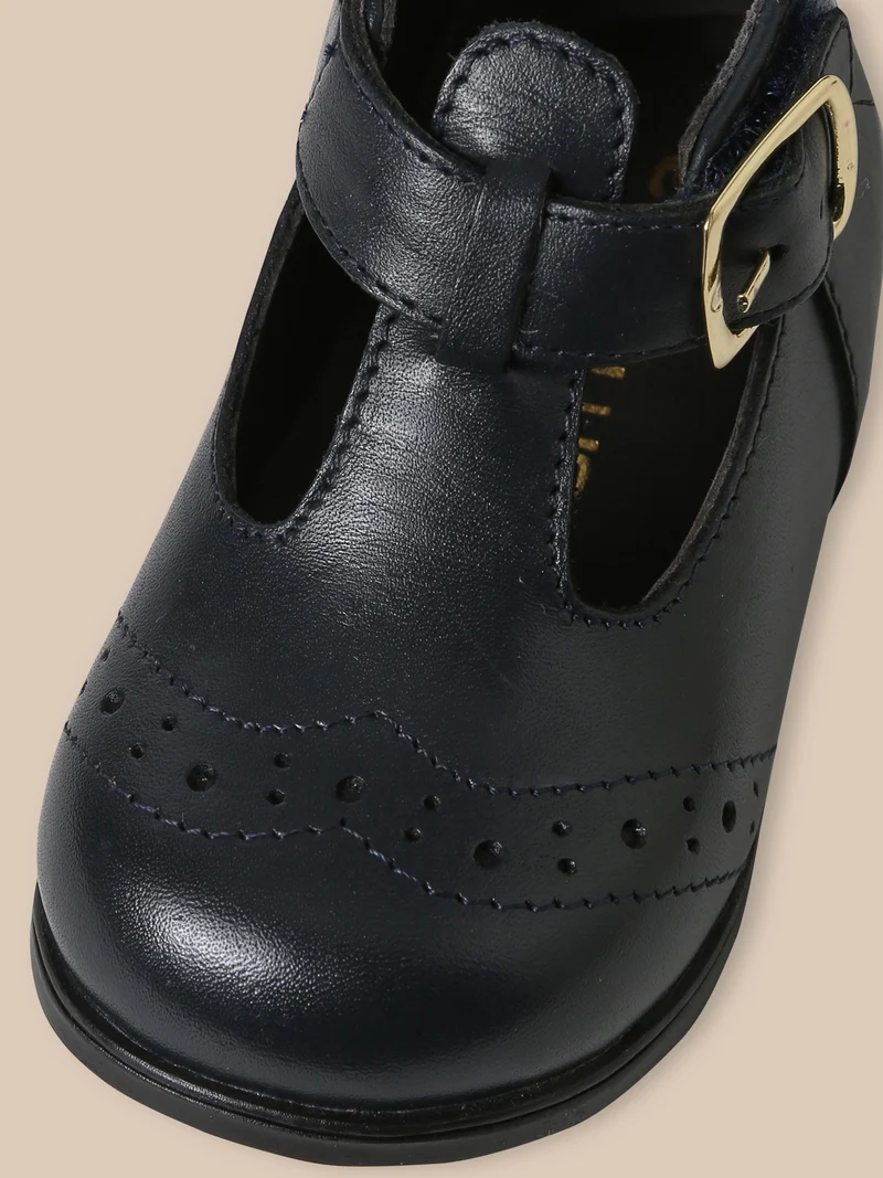 Babyschuhe, Mary Janes, Leder