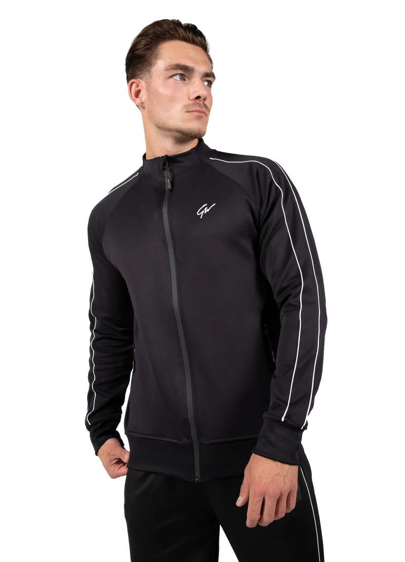 Wenden Track Jacket - Black/White