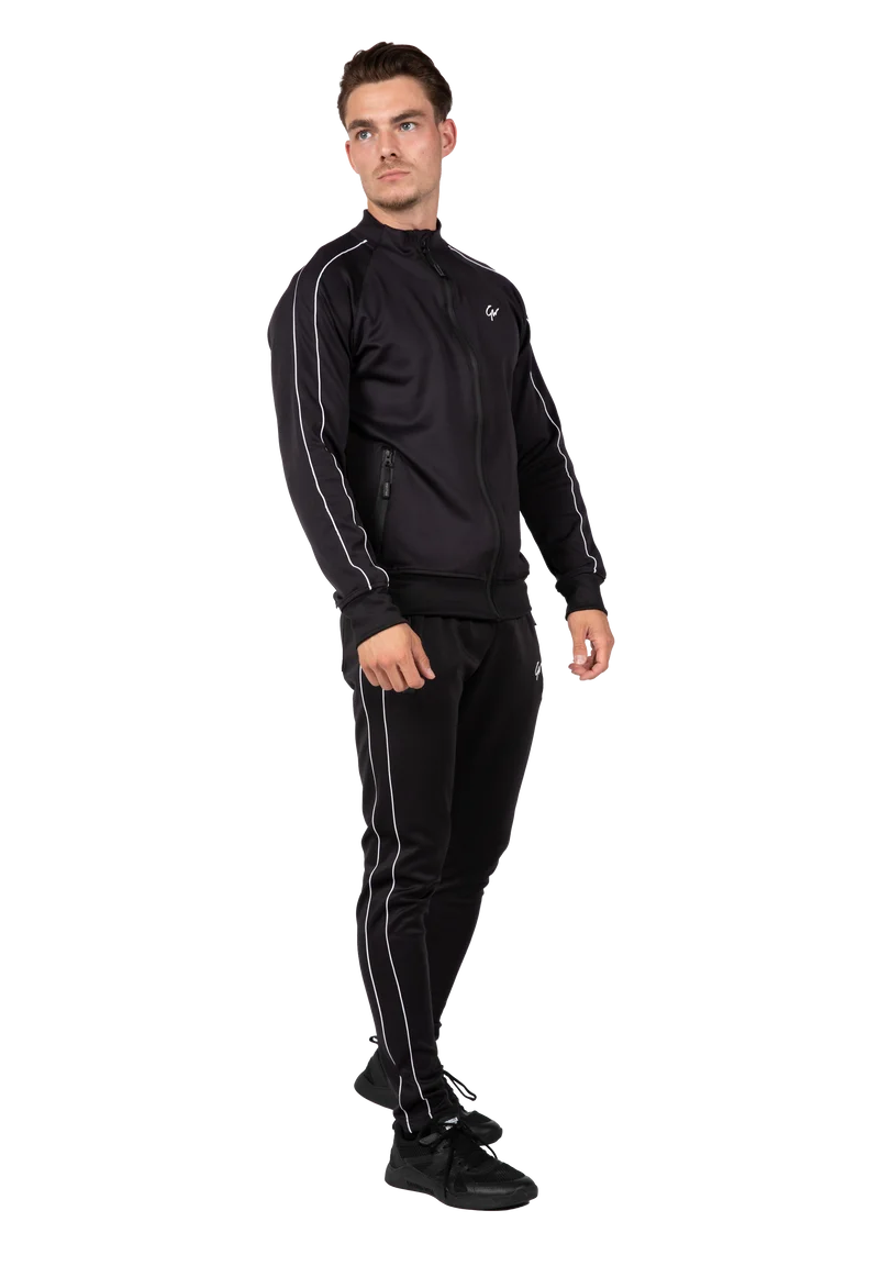 Wenden Track Jacket - Black/White