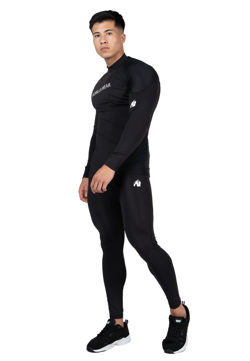Lorenzo Performance Long Sleeve - Black