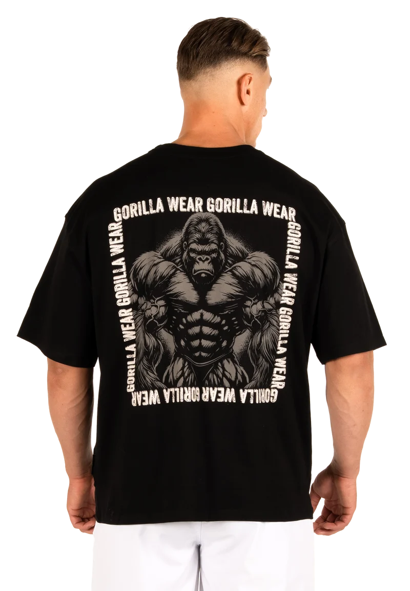 Philip Oversized T-Shirt - Black