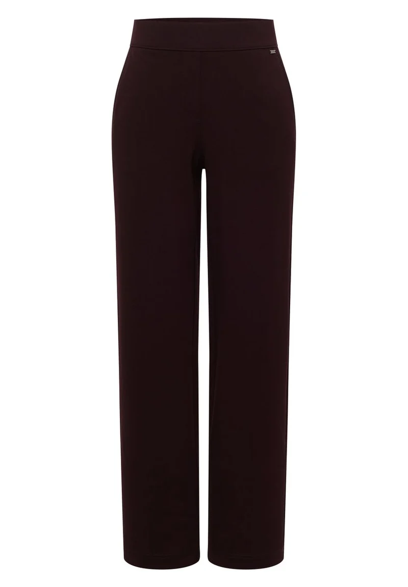 High Waist Straight Leg Hose im Loose Fit