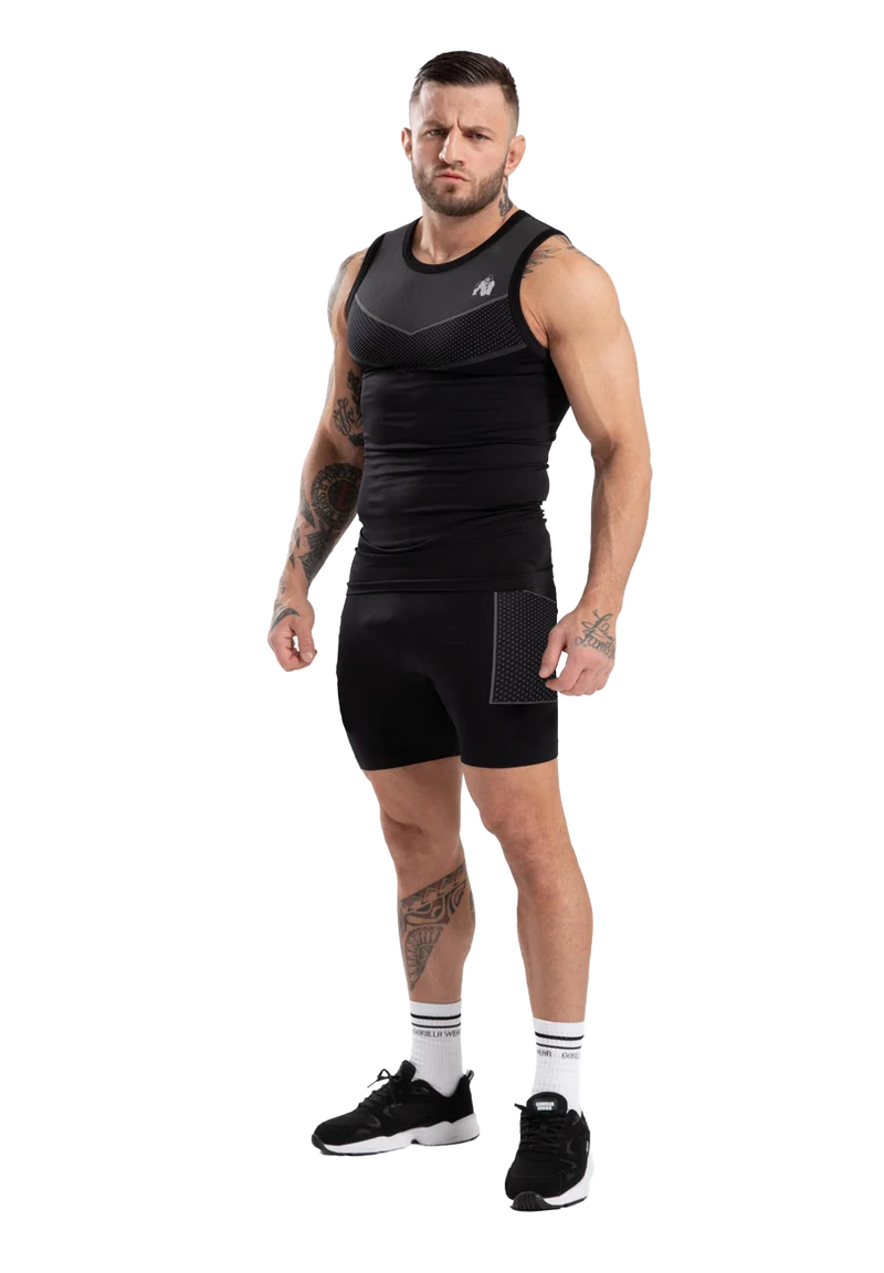 Norton Seamless Tank Top - Black