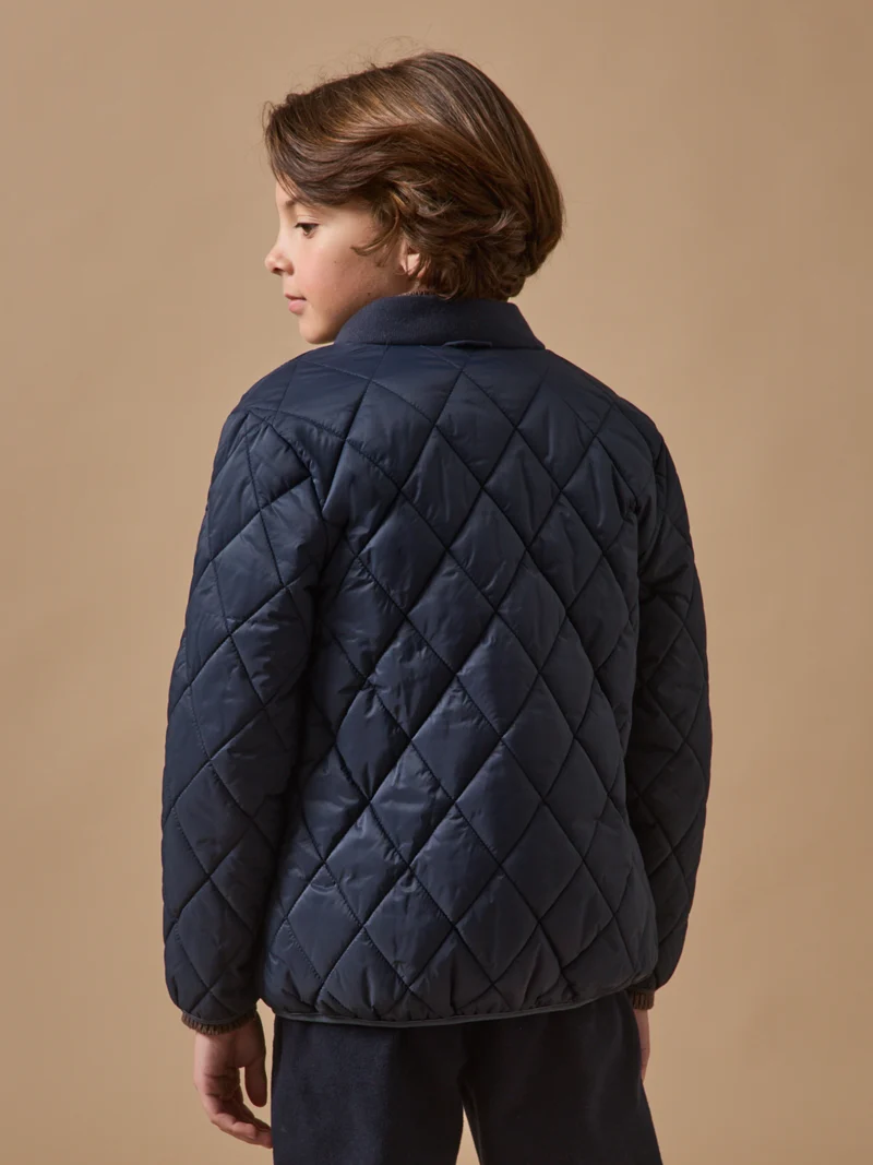 Jungen-Parka, gesteppt