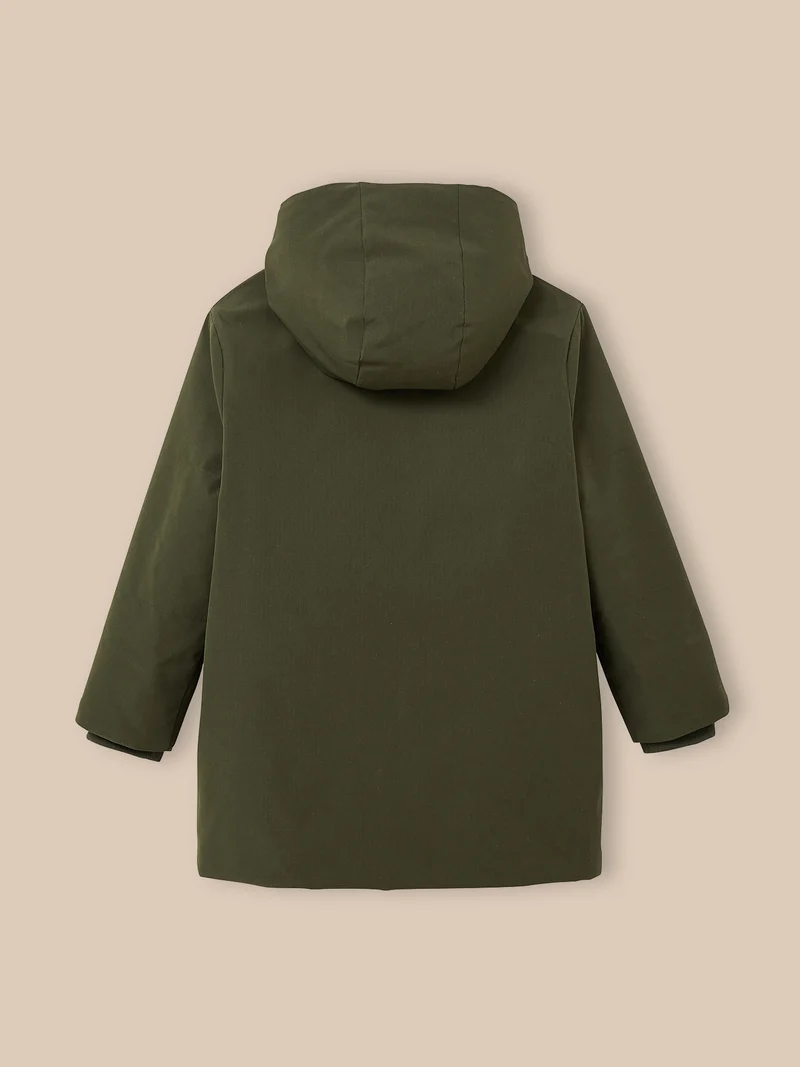 Jungen-Parka, gesteppt