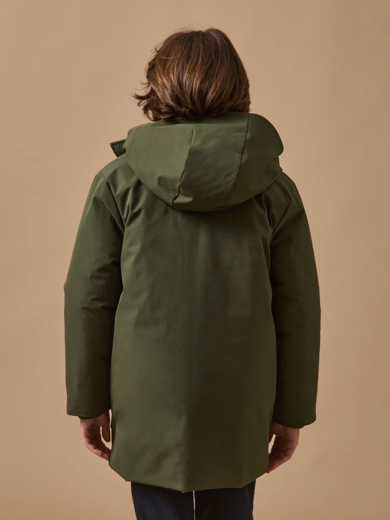 Jungen-Parka, gesteppt
