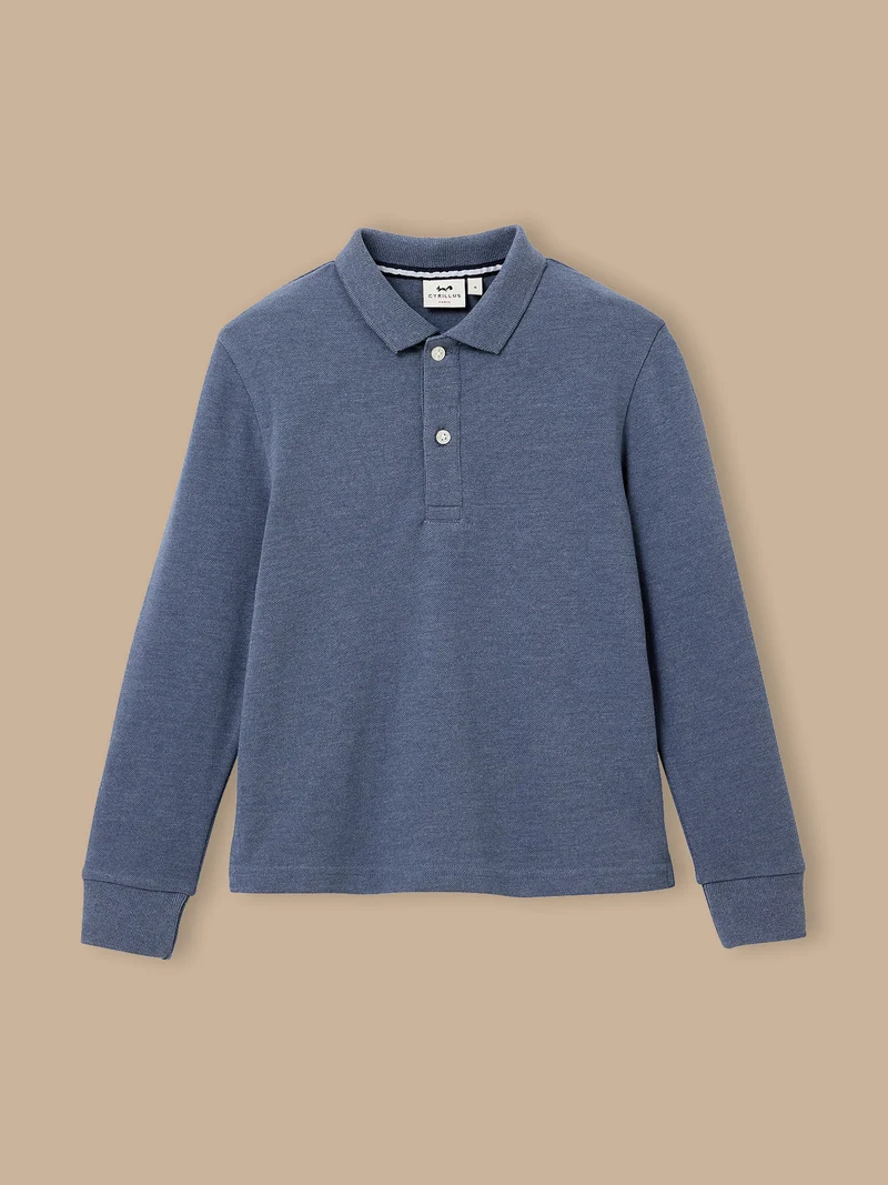 Jungen-Poloshirt aus Bio-Baumwolle