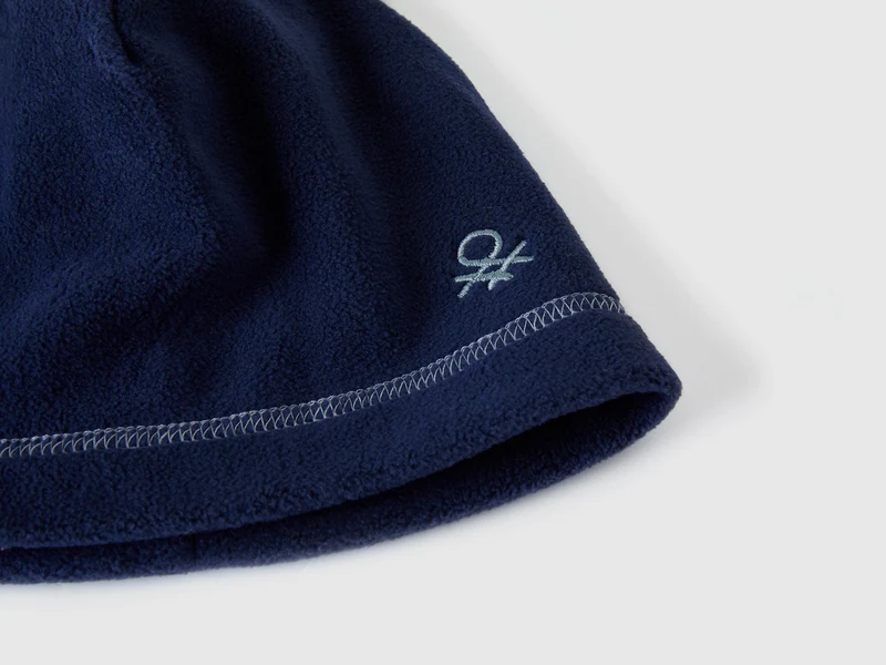 Mütze aus Fleece mit Logo