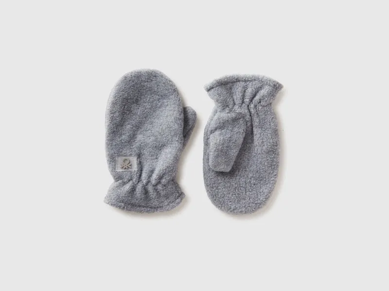 Mit Fleece gefütterte Fäustlinge