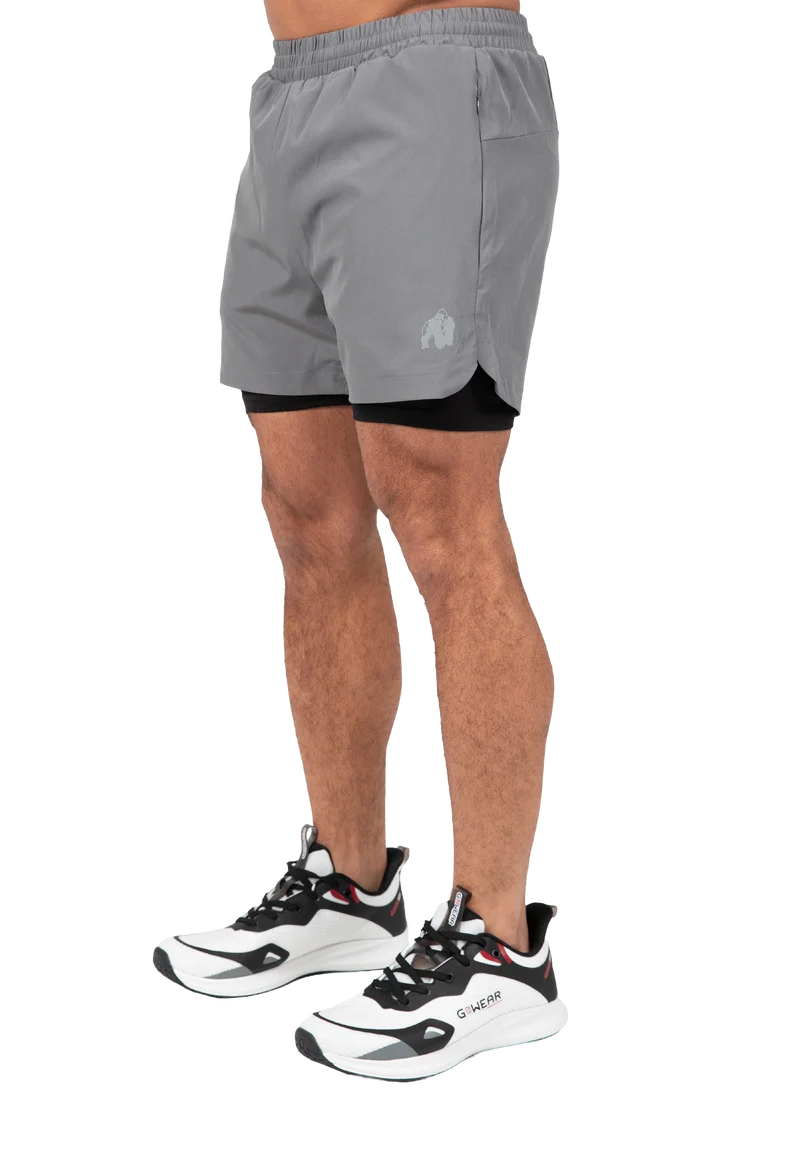 Cortez 2-in-1 Shorts - Anthracite