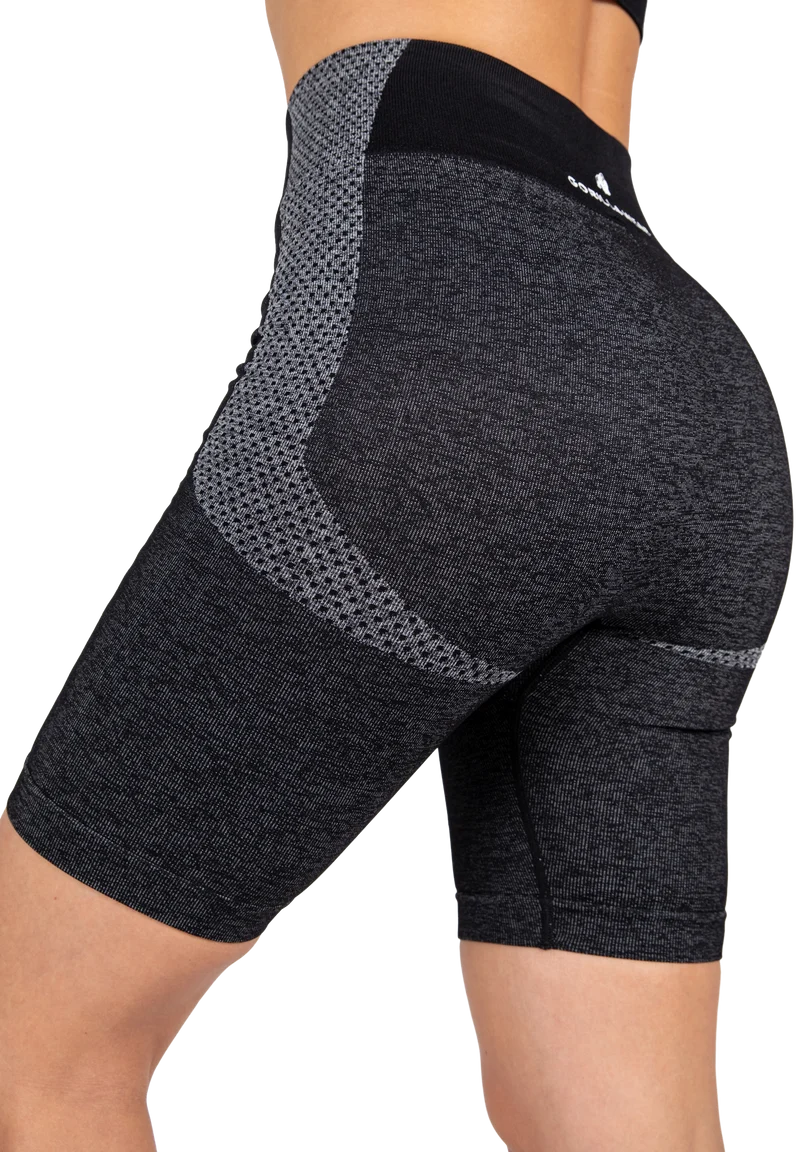 Selah Seamless Cycling Shorts - Black