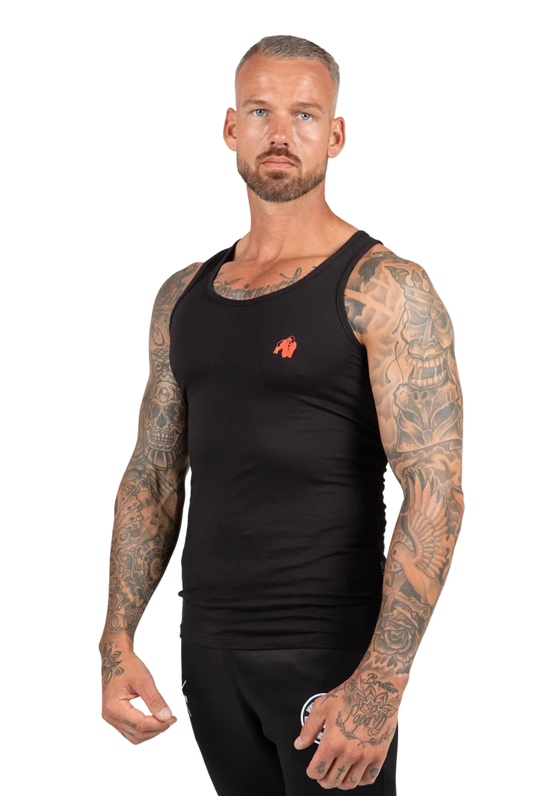 Adams Stretch Tank Top - Black