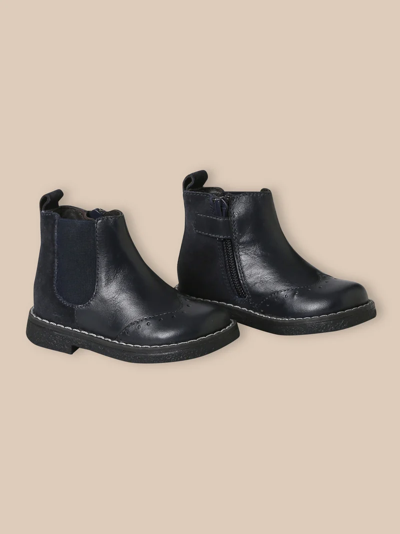 Babyschuhe, Chelsea Boots, Leder