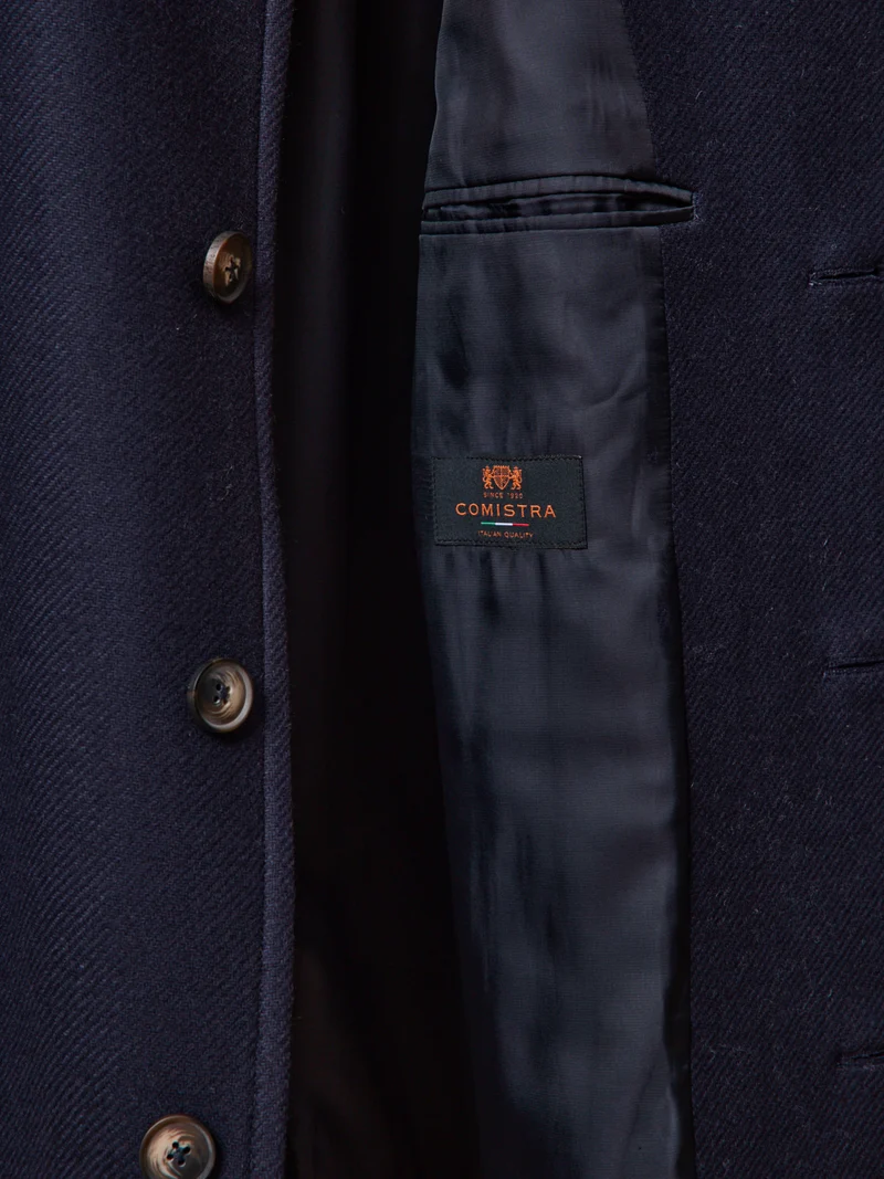 Herrenmantel aus Wollstoff, elegant