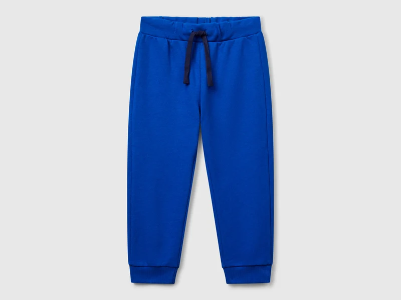Baumwollhose mit Logo