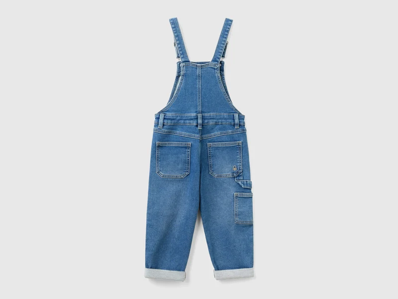 Jeanslatzhose