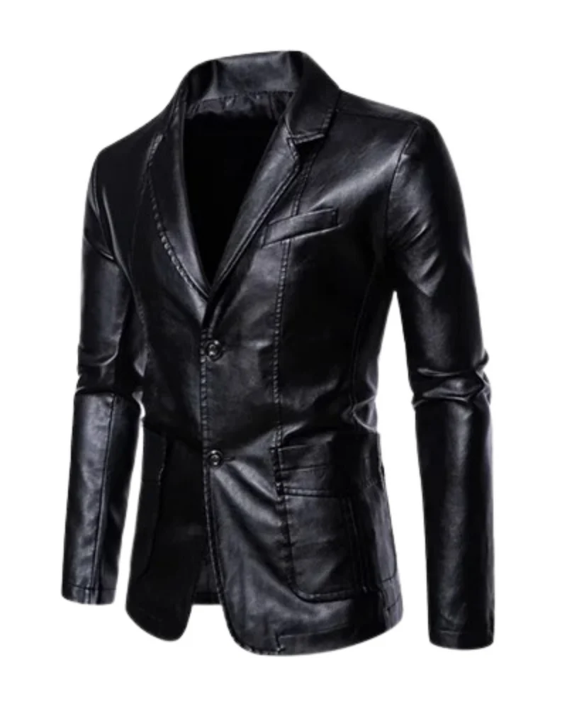 Business Casual Leather Jacket