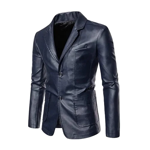 Business Casual Leather Jacket